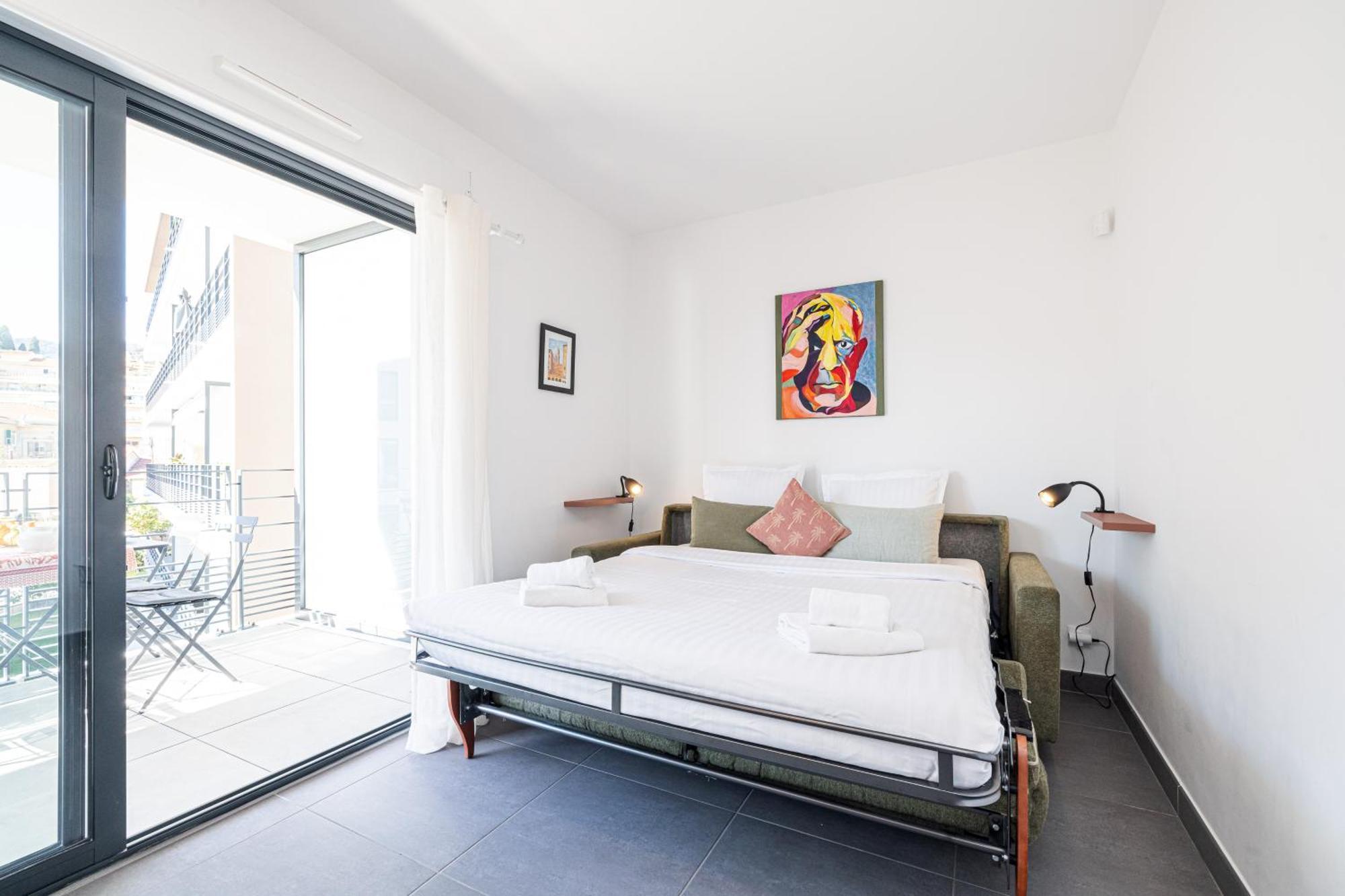Queen Riviera : Climatisation, Parking, Terrasse Menton Kültér fotó